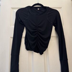 Free People Movement Ruched Long sleeve